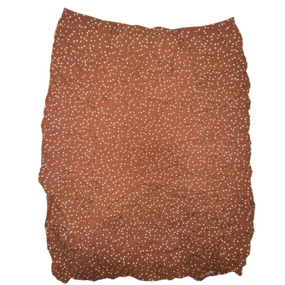 SO Brown and White Pencil Skirt